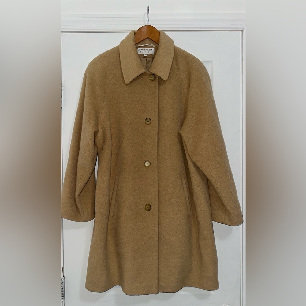 Vintage Larry Levine Exotic Tan Camel Fur Coat!